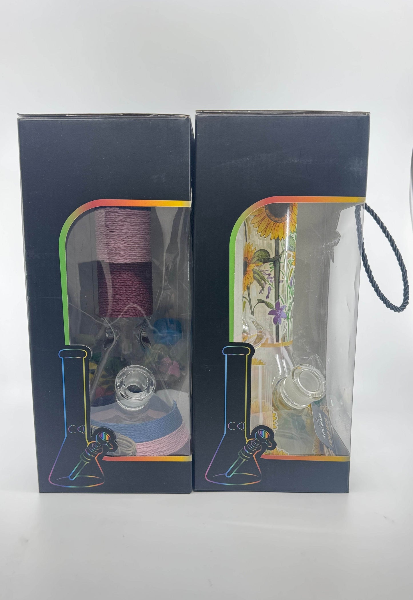 8 IN 1 Becker bong gift set 12” - WP247 - RK Quality Glass