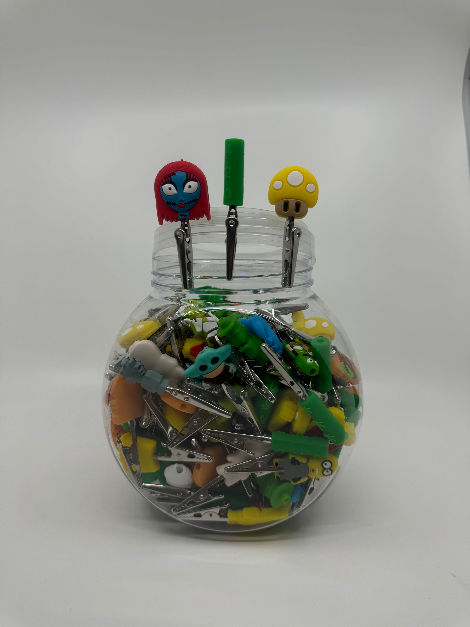 ROSE clip 150 pcs per jar RKQG 2045 - RK Quality Glass