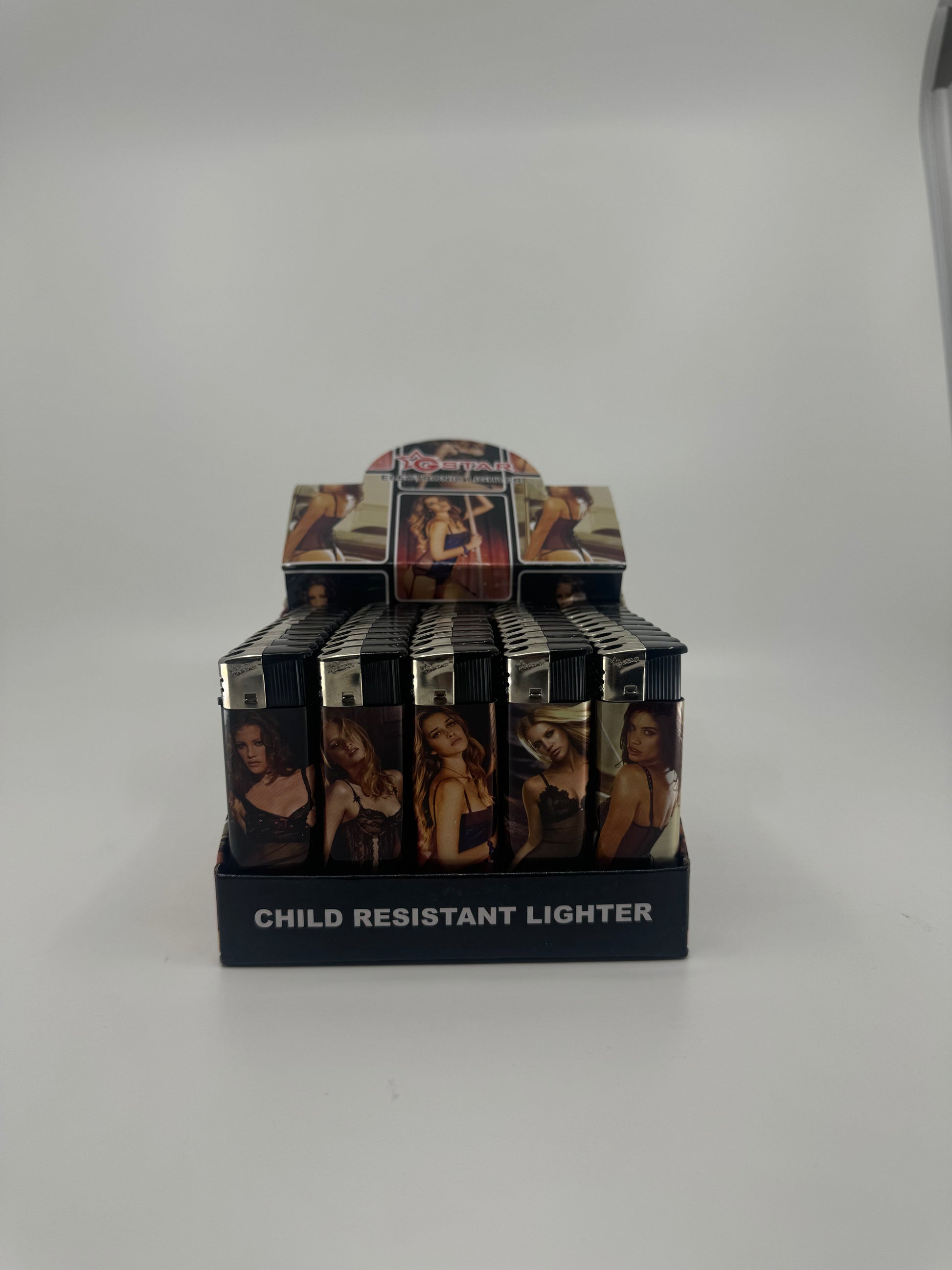SEXY LIGHTERS 50 pack - TORCH144 - RK Quality Glass