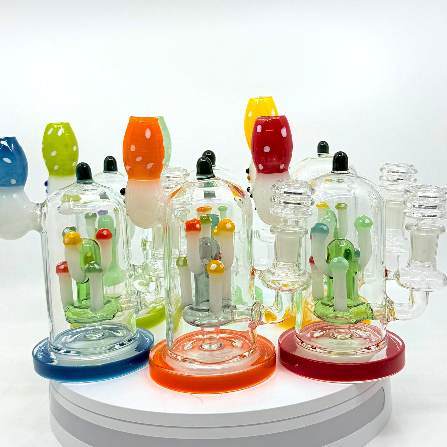 7" MUSHROOM DAB RIG - WP250 - RK Quality Glass