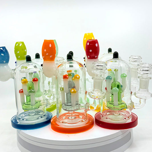 7" MUSHROOM DAB RIG - WP250 - RK Quality Glass
