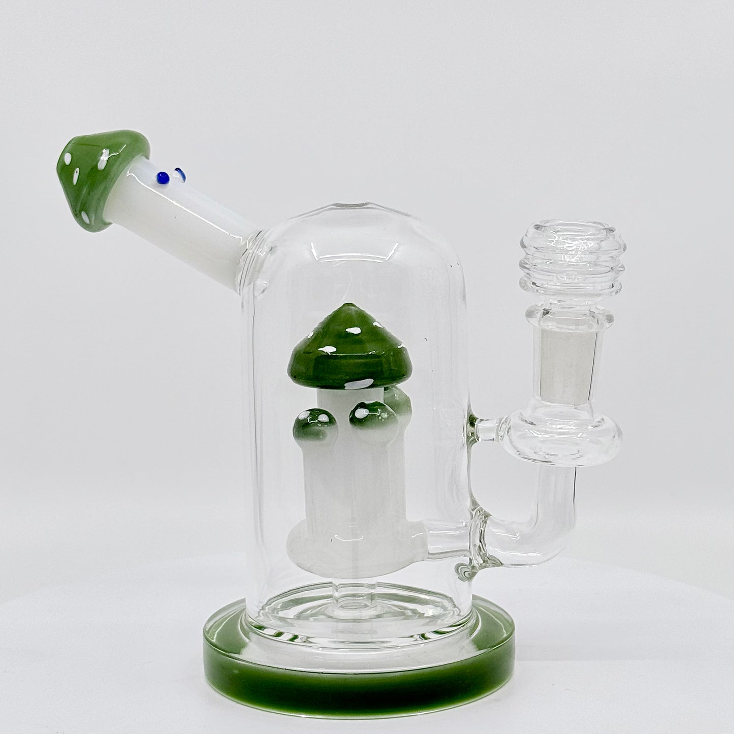 7" SIDE CARB MUSHROOM DAB RIG - WP251 - RK Quality Glass