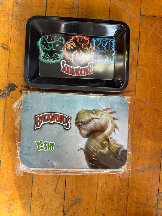 RK Quality Glass Small Metal Rolling Trays with Lid - RK Quality Glass