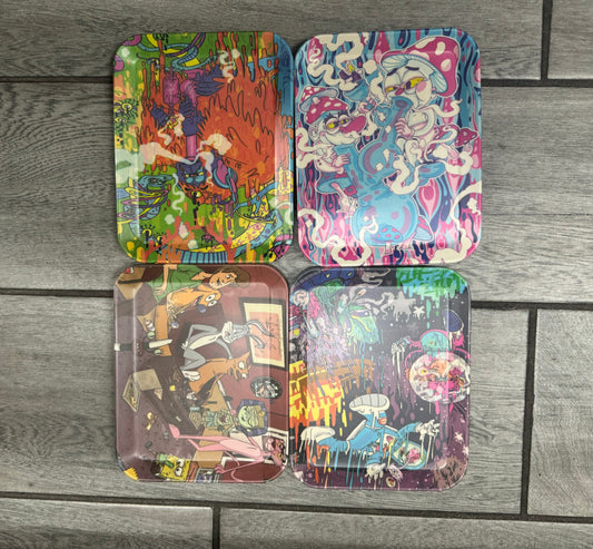 Colorful Bamboo Rolling Trays Wholesale by RK Quality Glass - RK Quality Glass