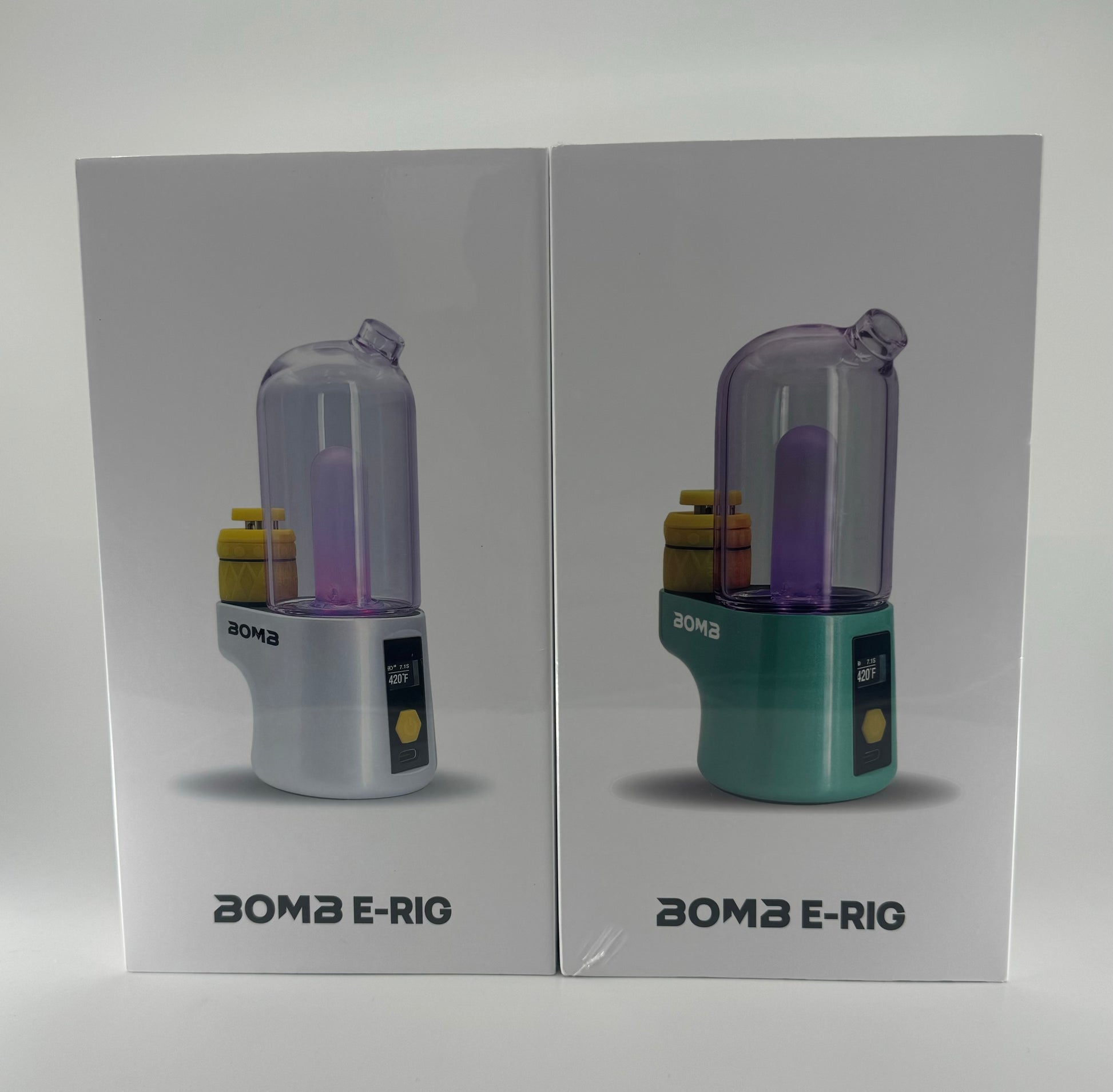 RK Quality Glass BOMB E-Rig for Dabbing - Premium Quality - RK Quality Glass