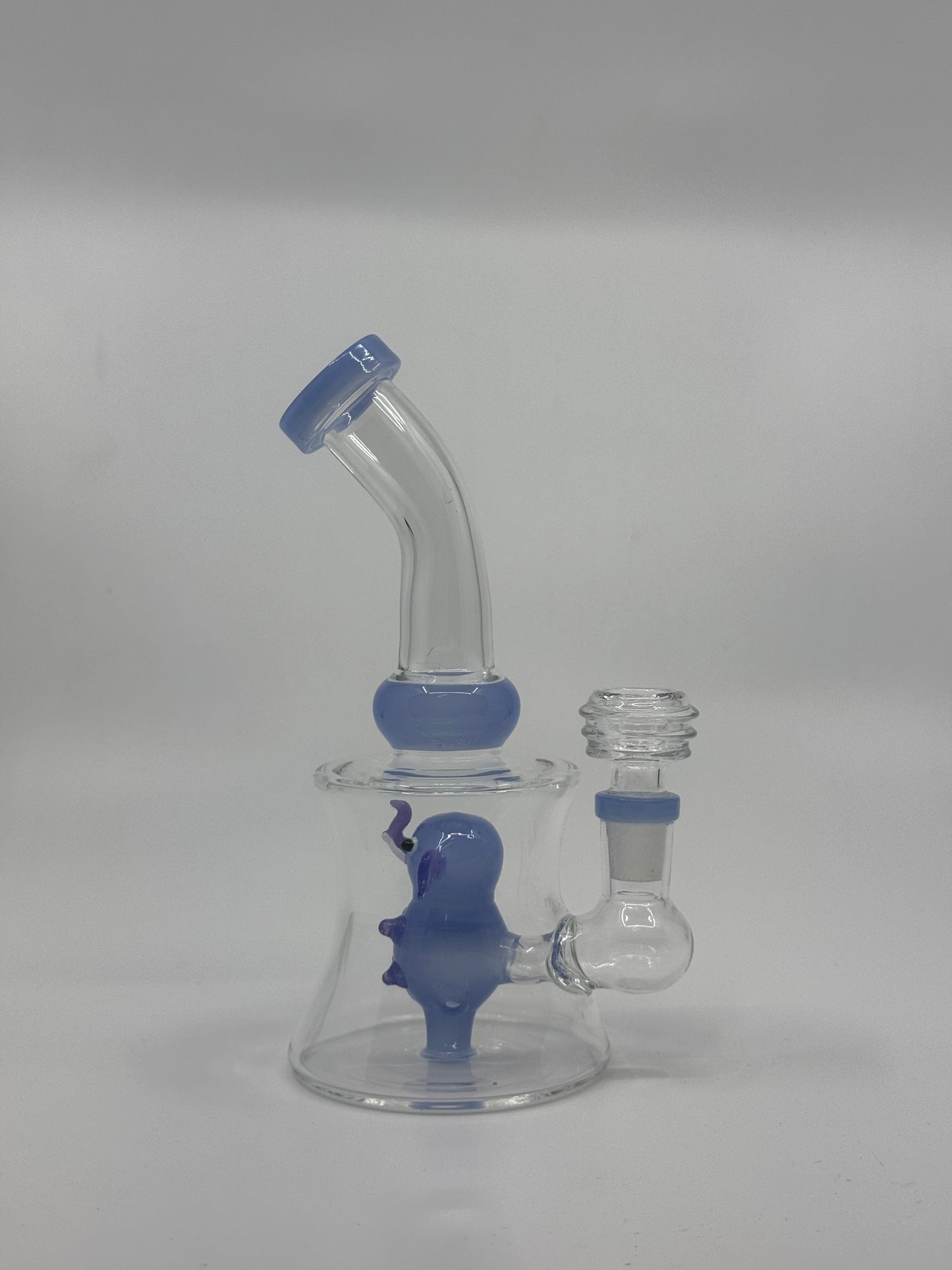 RK Quality Glass Character Art Slime Bent Dab Rig - RK Quality Glass