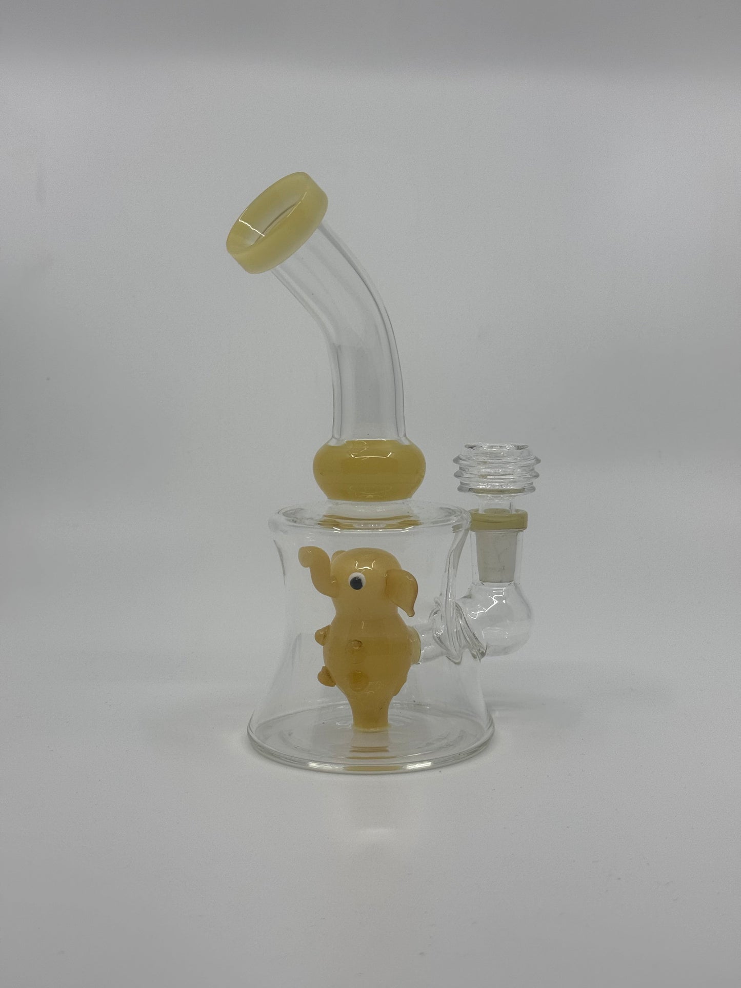 RK Quality Glass Character Art Slime Bent Dab Rig - RK Quality Glass