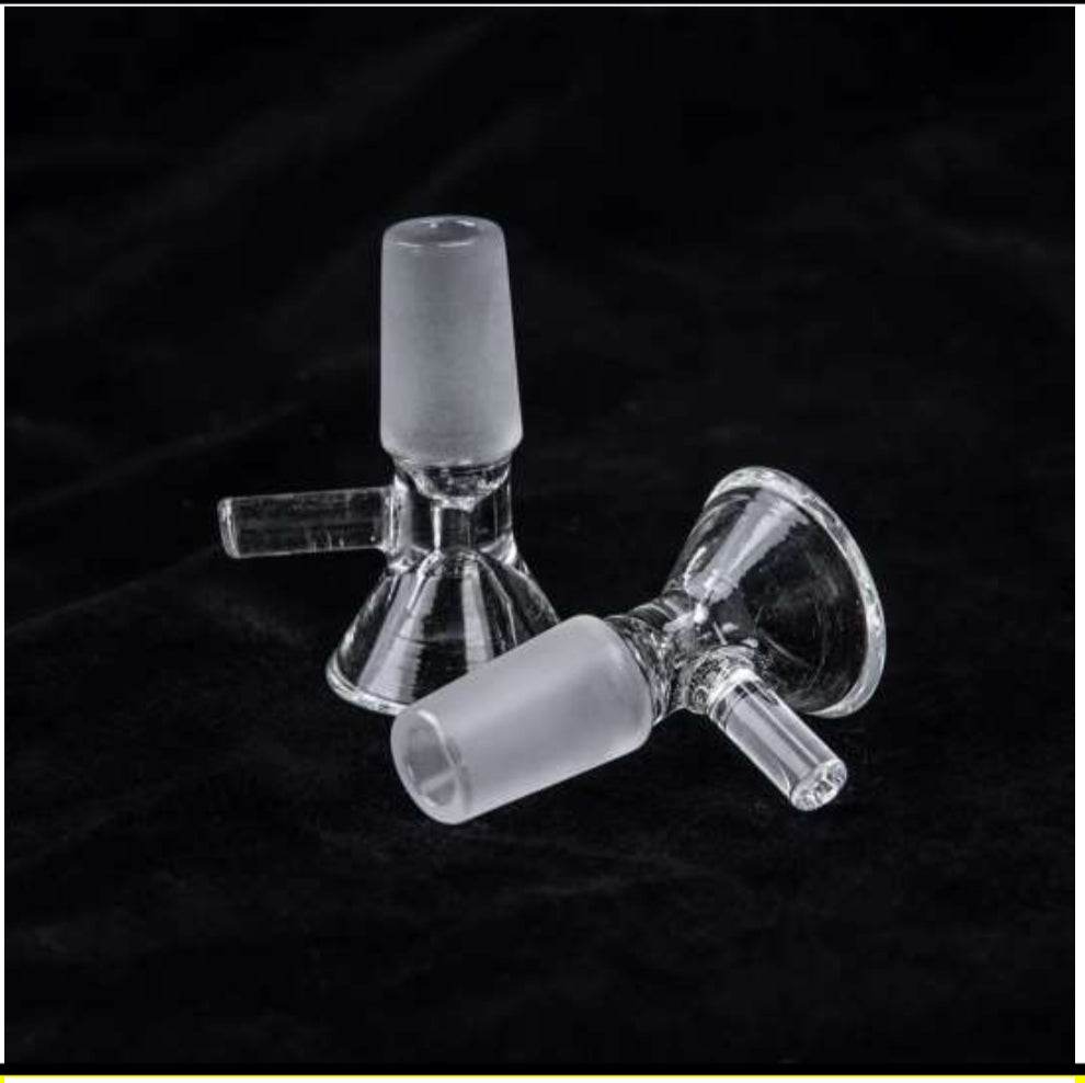RK Quality Glass 14mm Clear Glass Bowl Male Accessory - RK Quality Glass