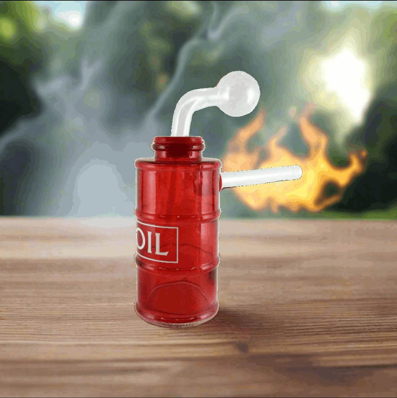 Oil Tank Water Bong - OB05 - RK Quality Glass