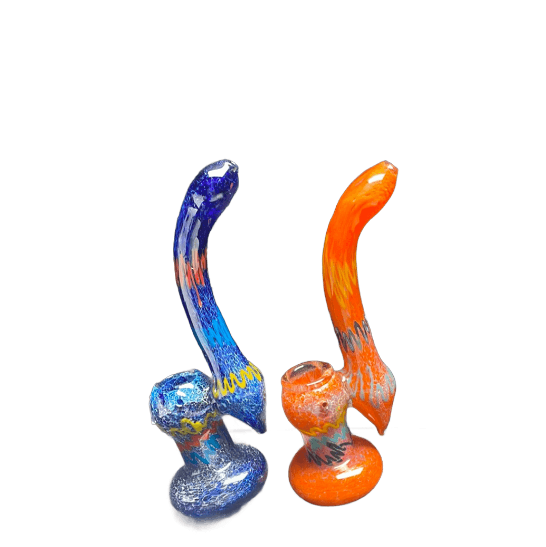 Frit Glass Bubbler Pipe - BU102 - RK Quality Glass