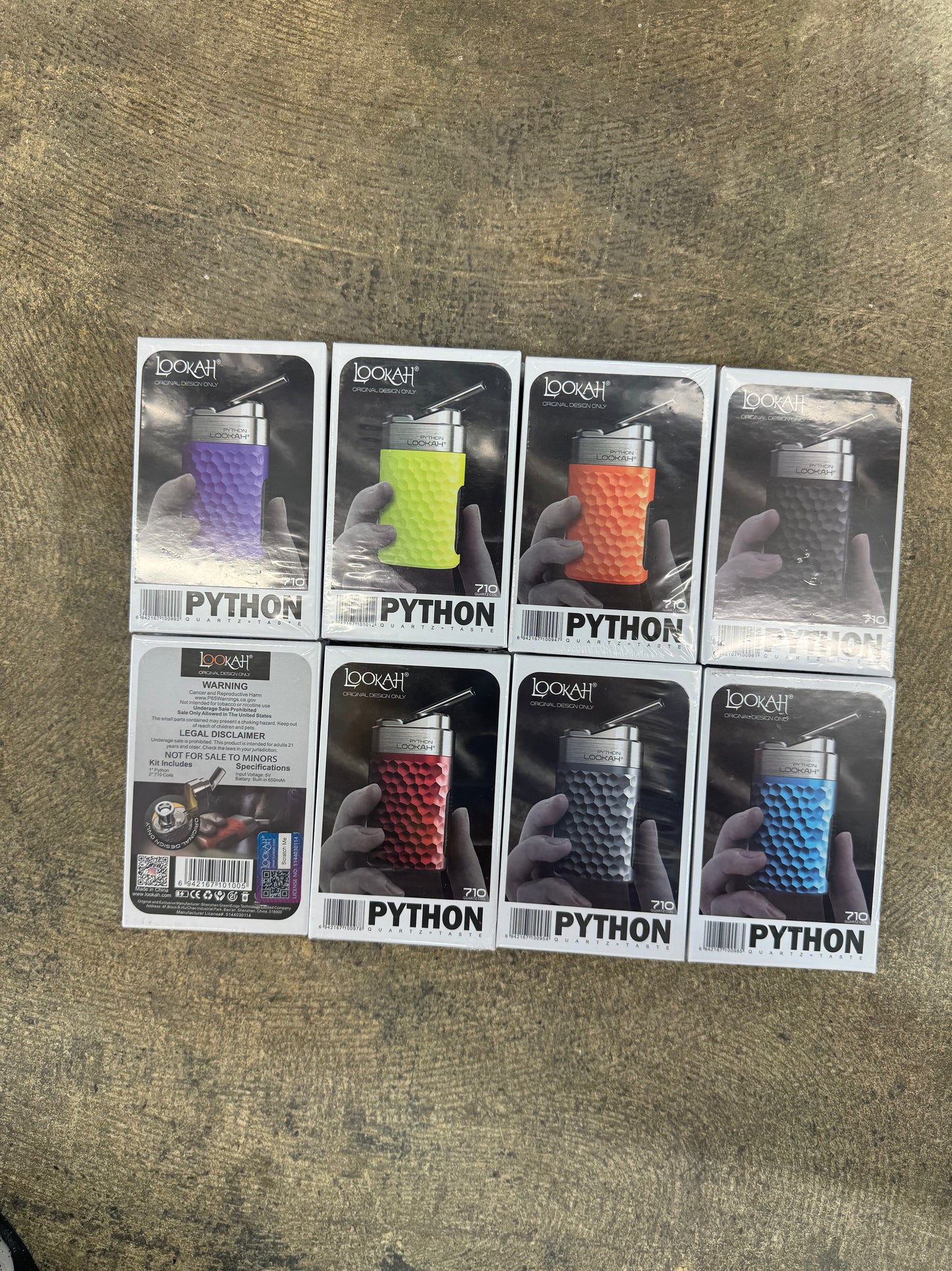 Lookah Python 710 Vaporizer - Premium Portable Device - RK Quality Glass