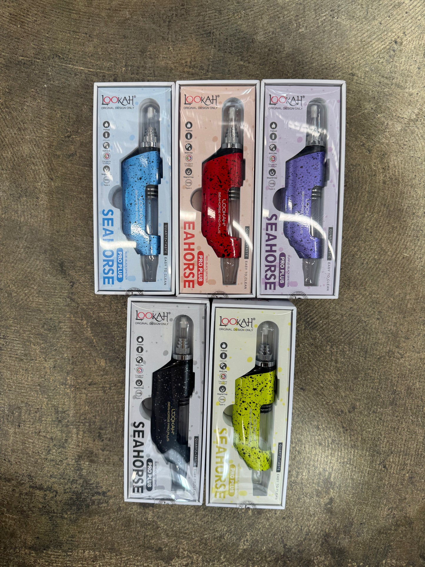 RK Quality Glass Lookah Seahorse Pro Plus Vaporizer - RK Quality Glass