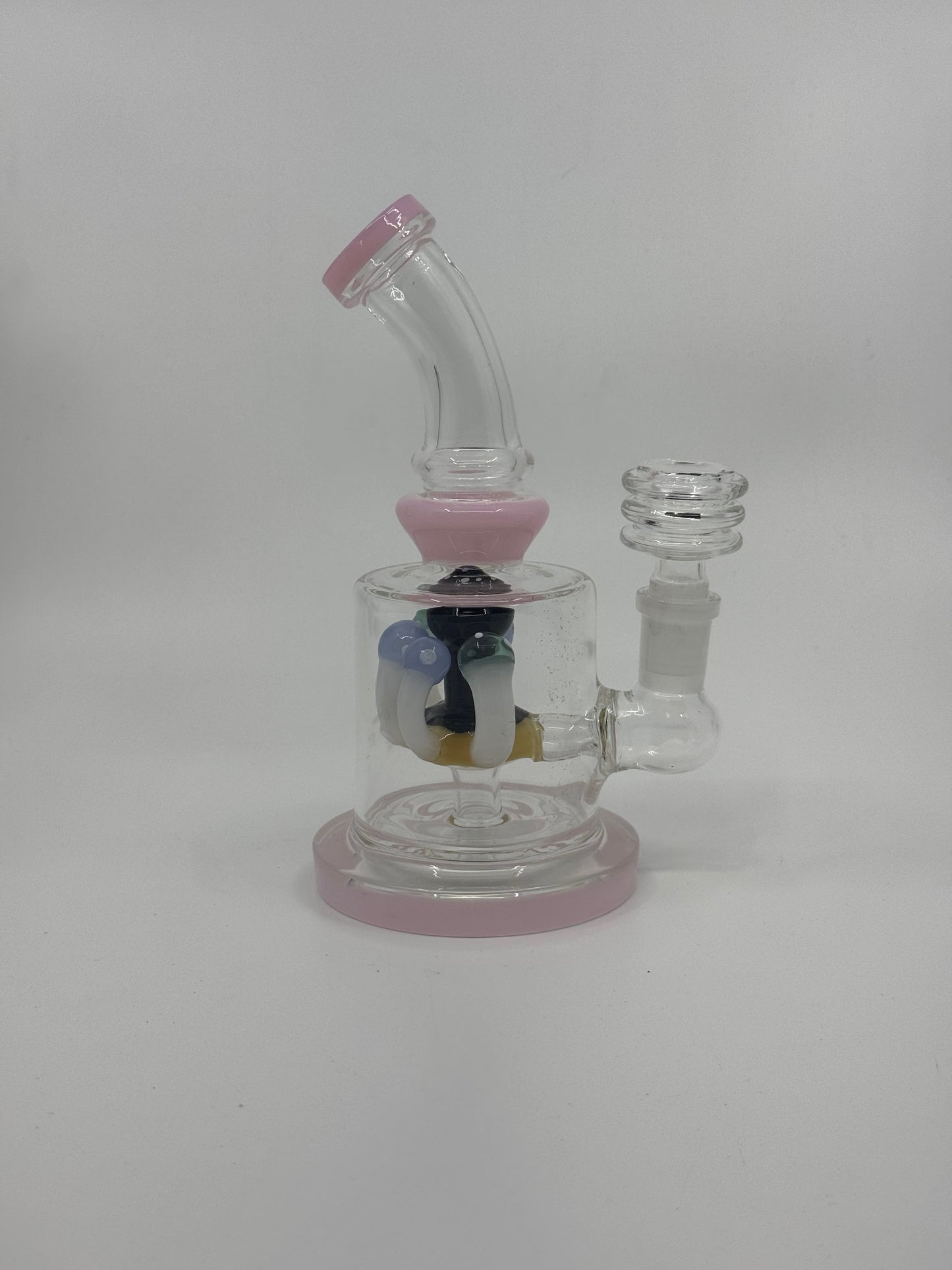 RK Quality Glass Mushroom Bent Dab Rig - Premium Design - RK Quality Glass
