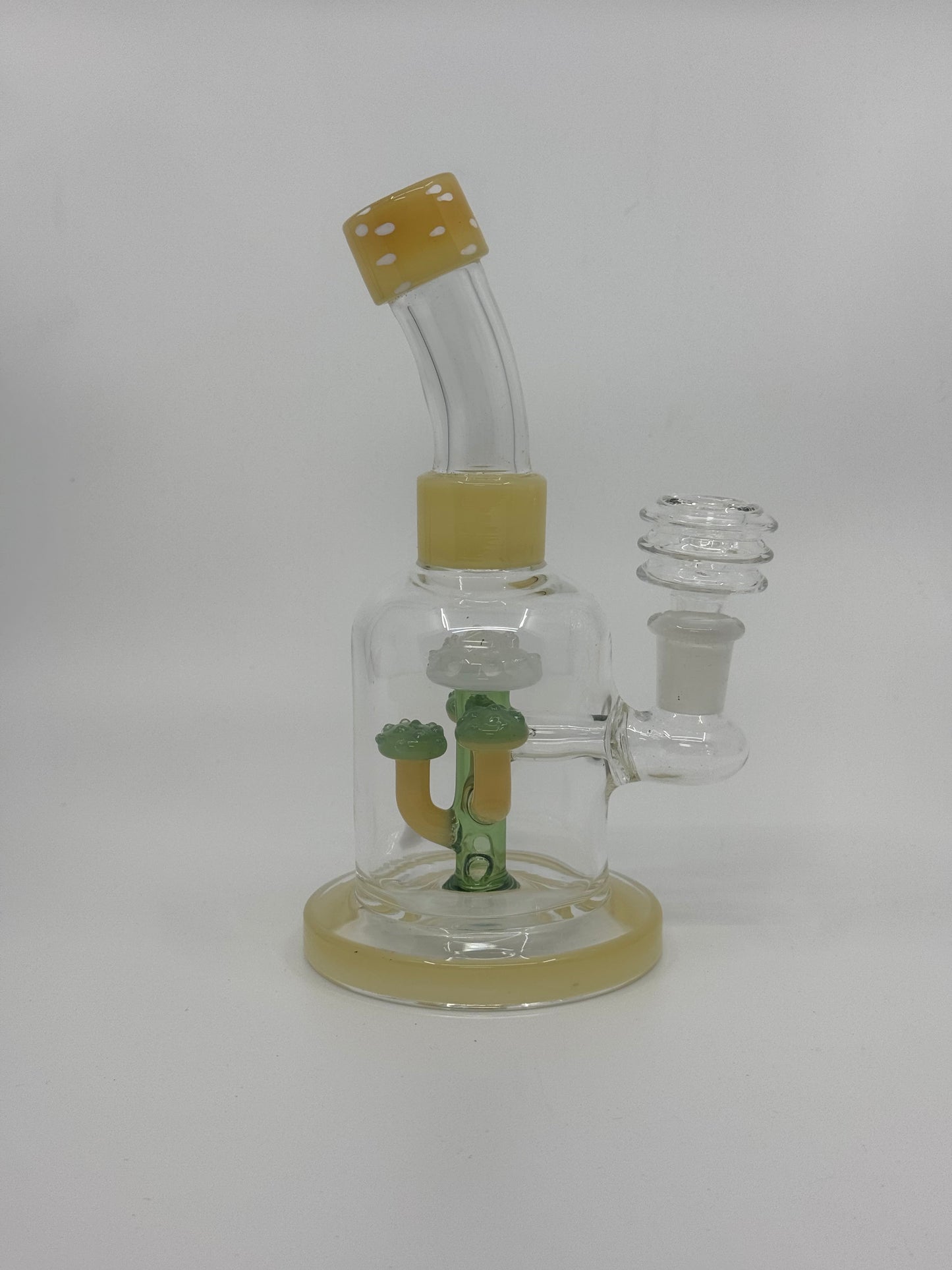 RK Quality Glass Mini Rig with Cactus Design for Wholsell smokeshop, Rkqualityglass.com