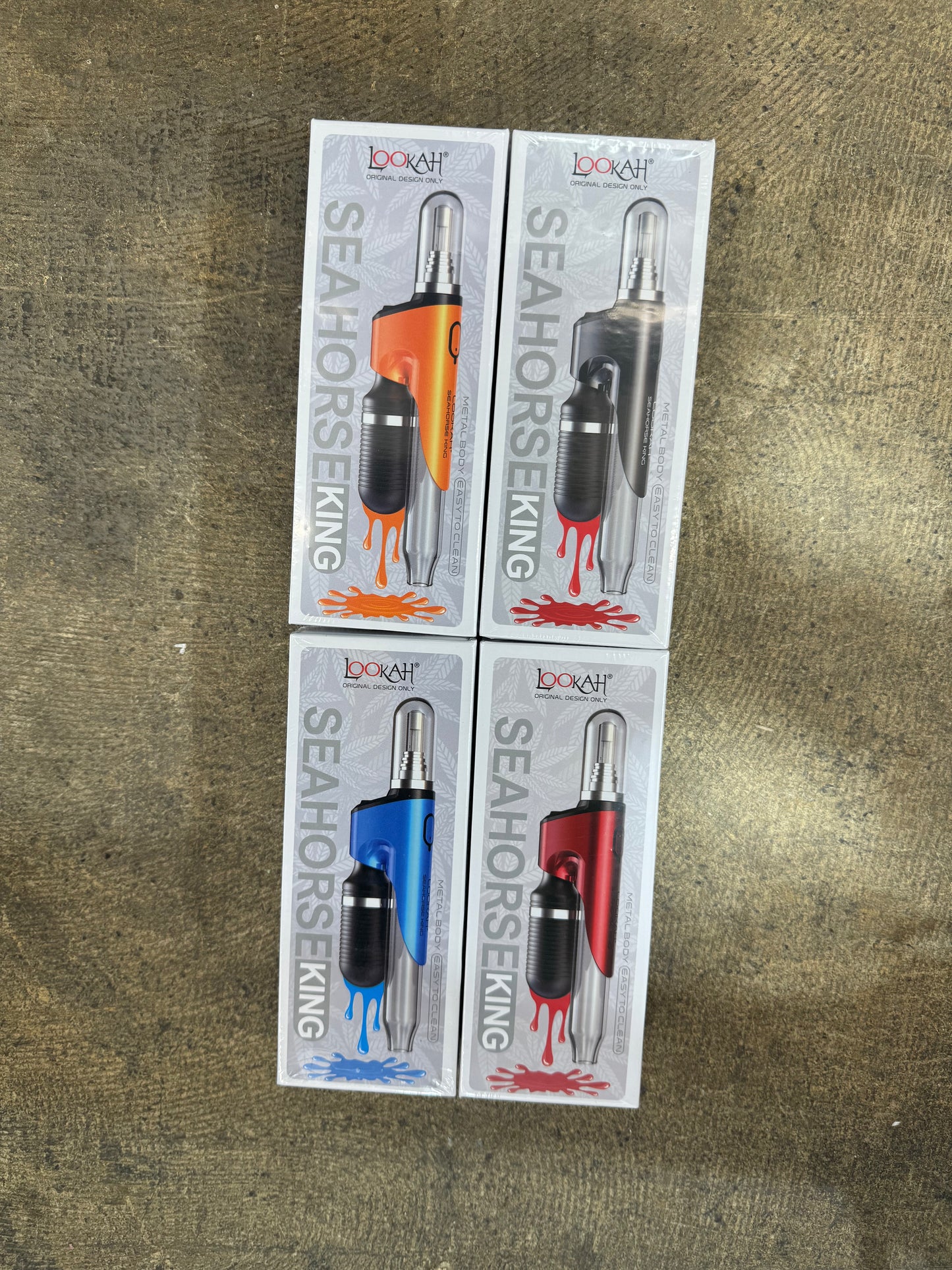 Seahorse King Electric Nectar Collector by RK Quality Glass - RK Quality Glass