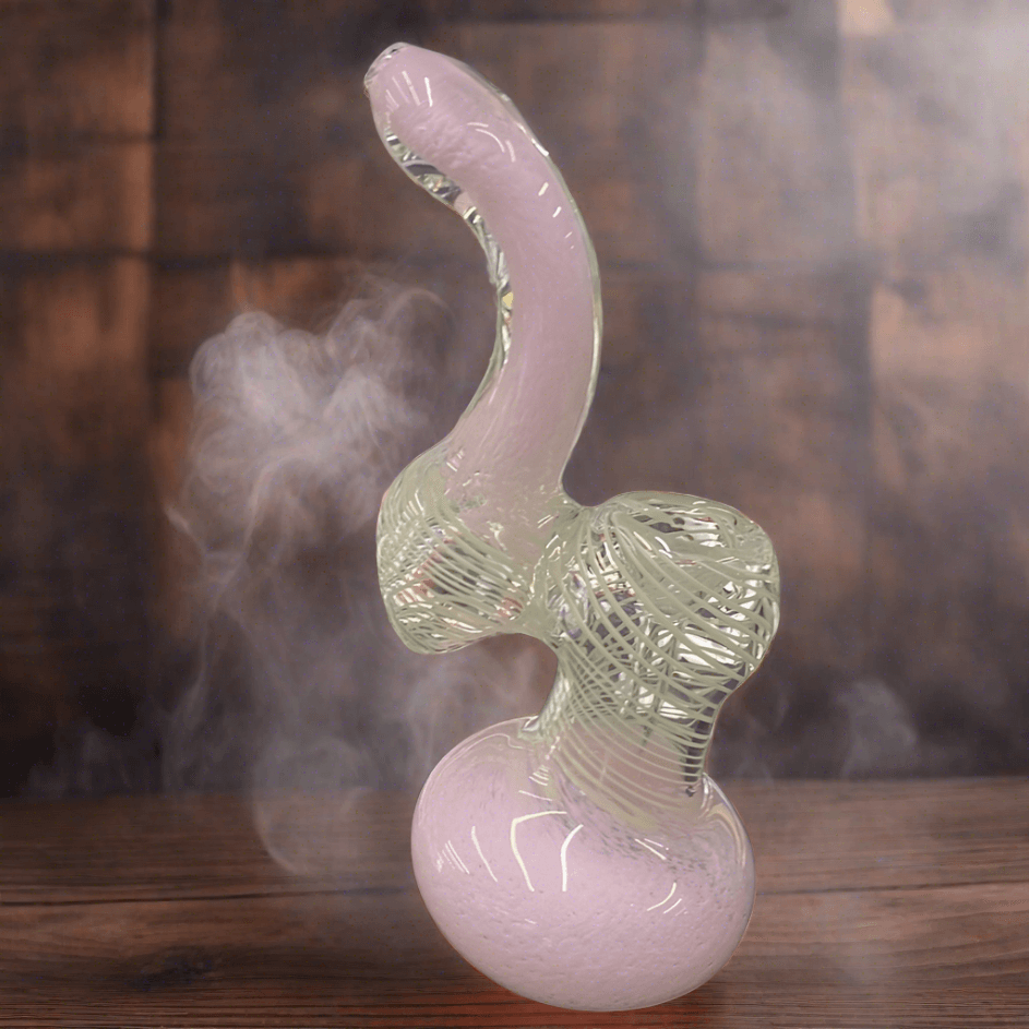 RK Quality Glass Slime Frit Glass Bubbler for Smooth Hits - RK Quality Glass