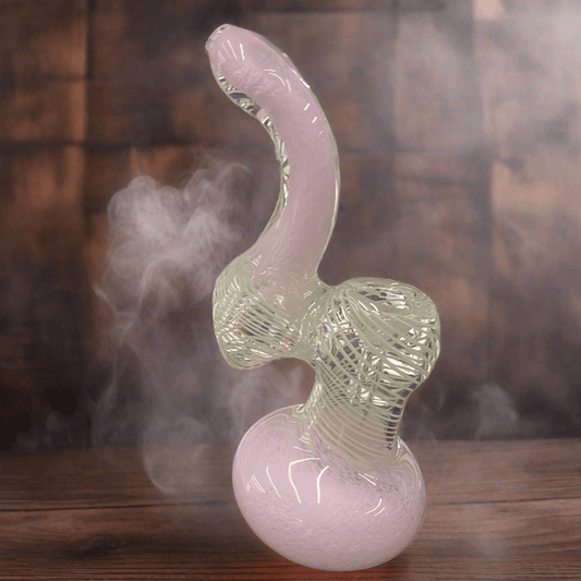 RK Quality Glass Slime Frit Glass Bubbler for Smooth Hits - RK Quality Glass