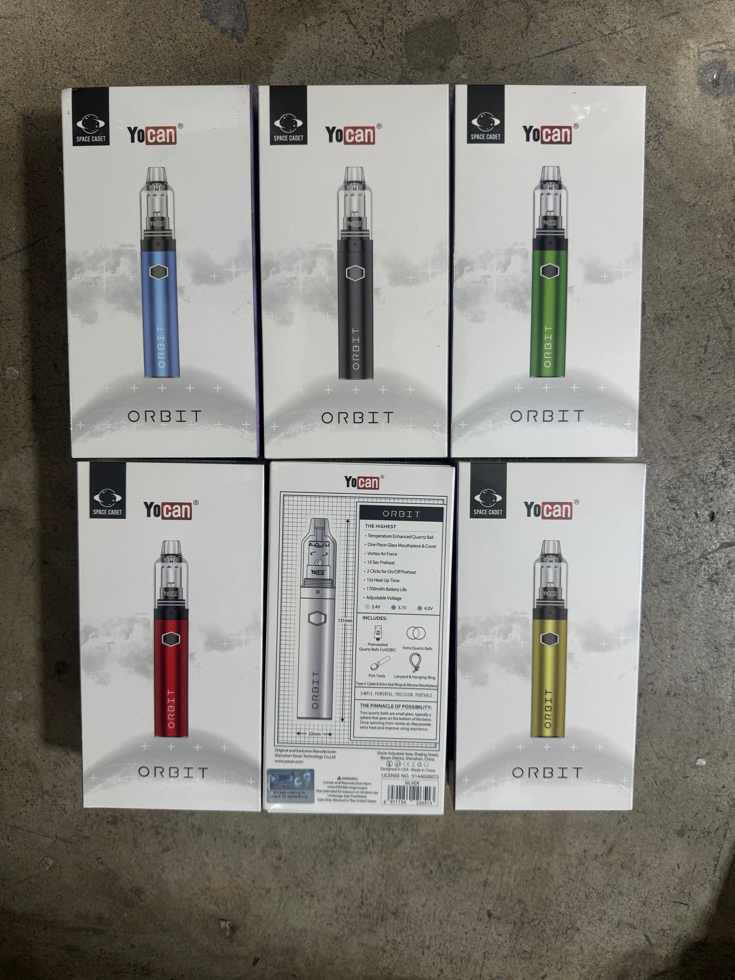 Yocan Orbit Vaporizer Wholesale - Premium Smoking Accessory - RK Quality Glass