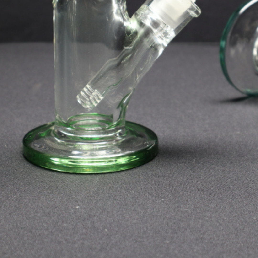 RK Quality Glass 10 Inch Straight Water Bong - Premium 9mm - RK Quality Glass