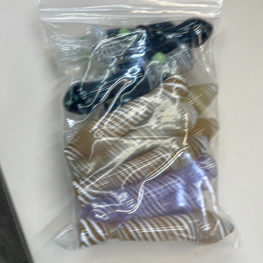 RK Quality Glass 4 Inch Glass One Hitter Chillum - RK Quality Glass