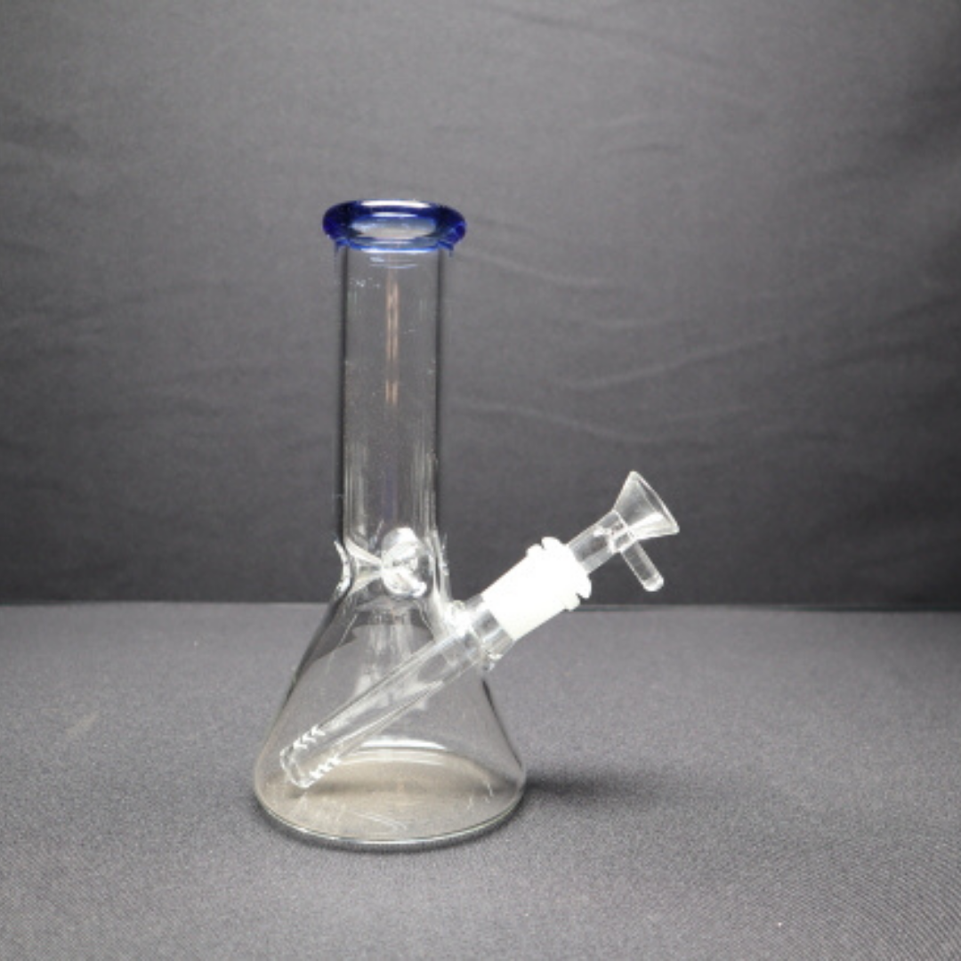 RK Quality Glass 8 Inch Mini Ice Beaker Bong - RK Quality Glass