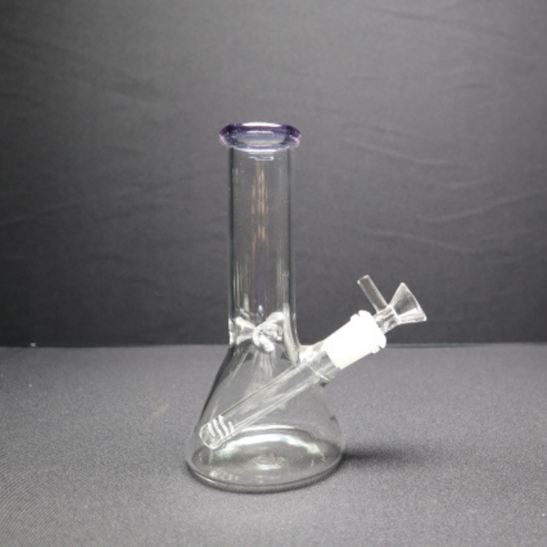 RK Quality Glass 8 Inch Mini Ice Beaker Bong - RK Quality Glass