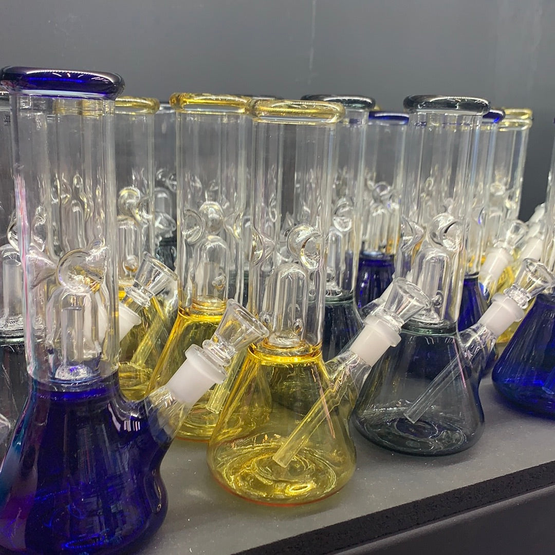 RK Quality Glass 8 Inch Percolator Bong - Premium Quality - RK Quality Glass