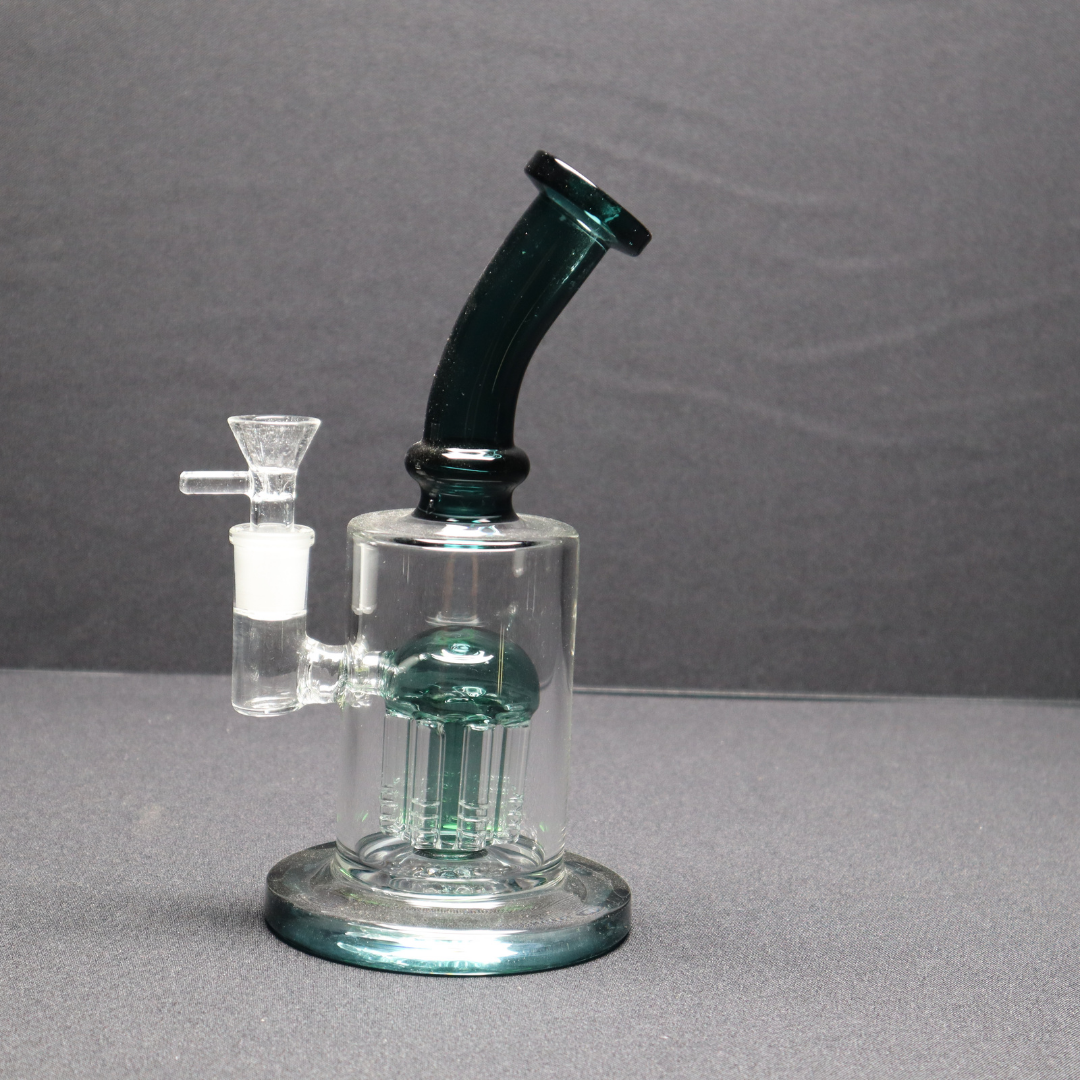 RK Quality Glass 9 Inch Tree Perc Dab Rig - Premium Design - RK Quality Glass