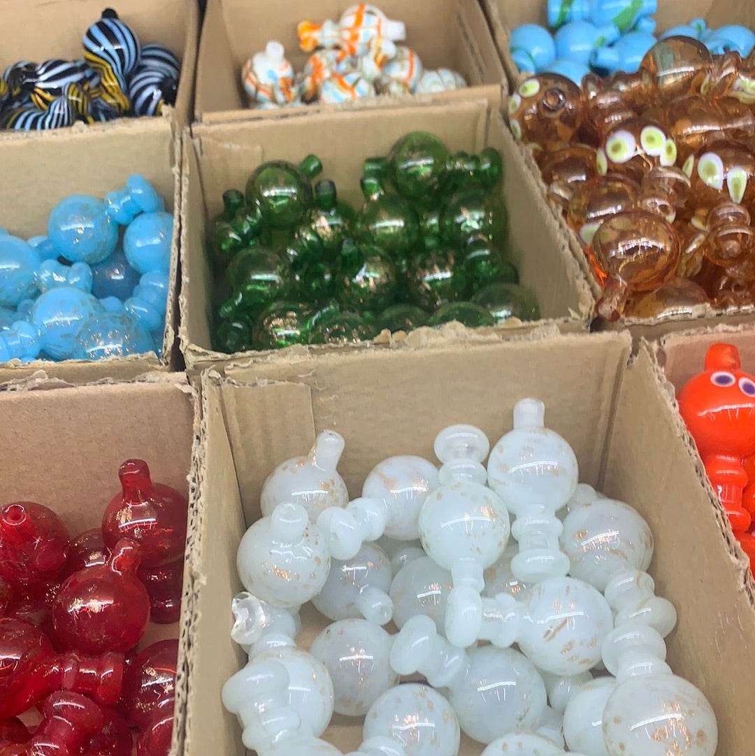 RK Quality Glass Colorful Airflow Carb Cap for Dab Rigs - RK Quality Glass