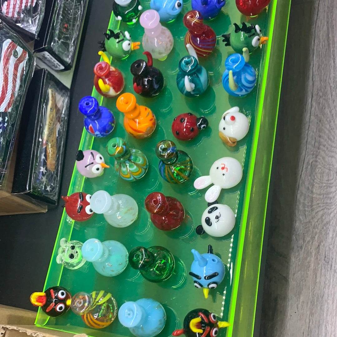 RK Quality Glass Colorful Airflow Carb Cap for Dab Rigs - RK Quality Glass
