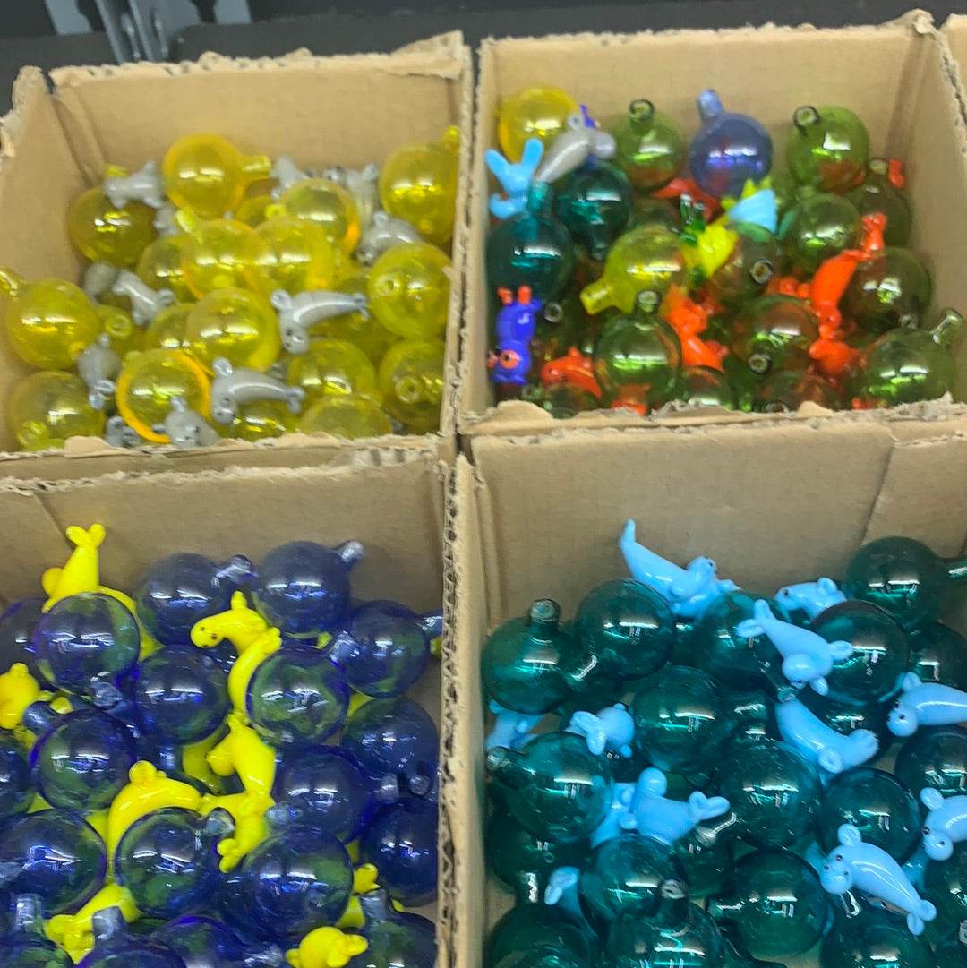 RK Quality Glass Colorful Airflow Carb Cap for Dab Rigs - RK Quality Glass
