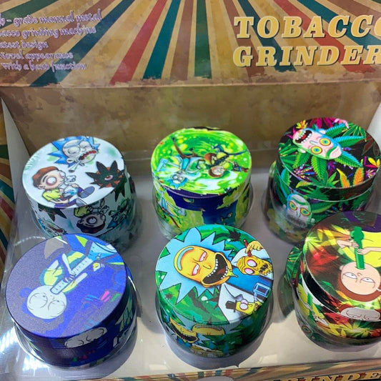 Design Art tobacco Grinder - GR108 - RK Quality Glass