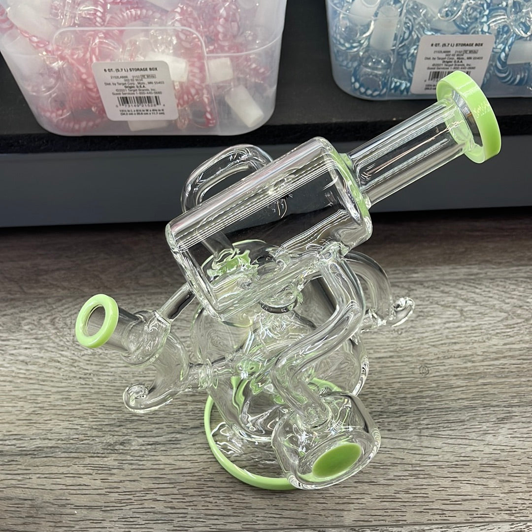 10" Recycle Dab rig - WP146 - RK Quality Glass