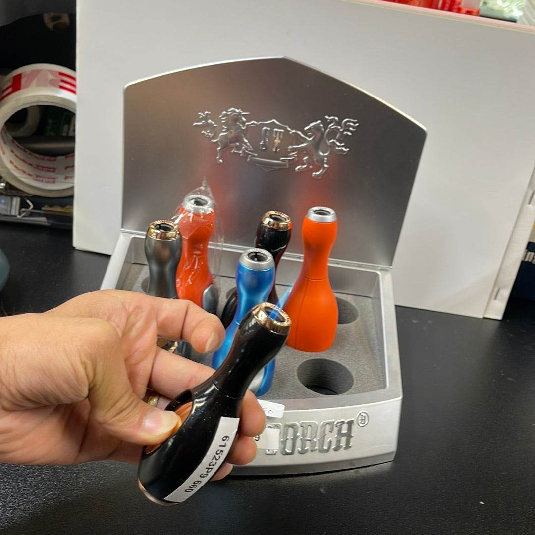 Scorch Torch Lighter Model 61523 - TORCH115 ( 9CT Per Display ) - RK Quality Glass