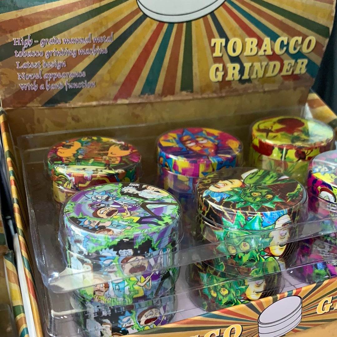 Design Art tobacco Grinder - GR108 - RK Quality Glass