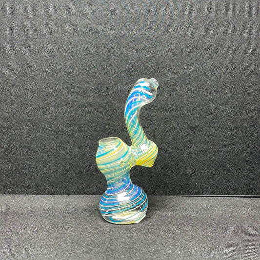 Color twisting art mini bubbler - MBU02 - RK Quality Glass