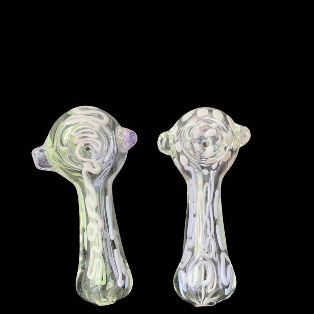 4.5” hand pipe 122gm - HP1005 - RK Quality Glass