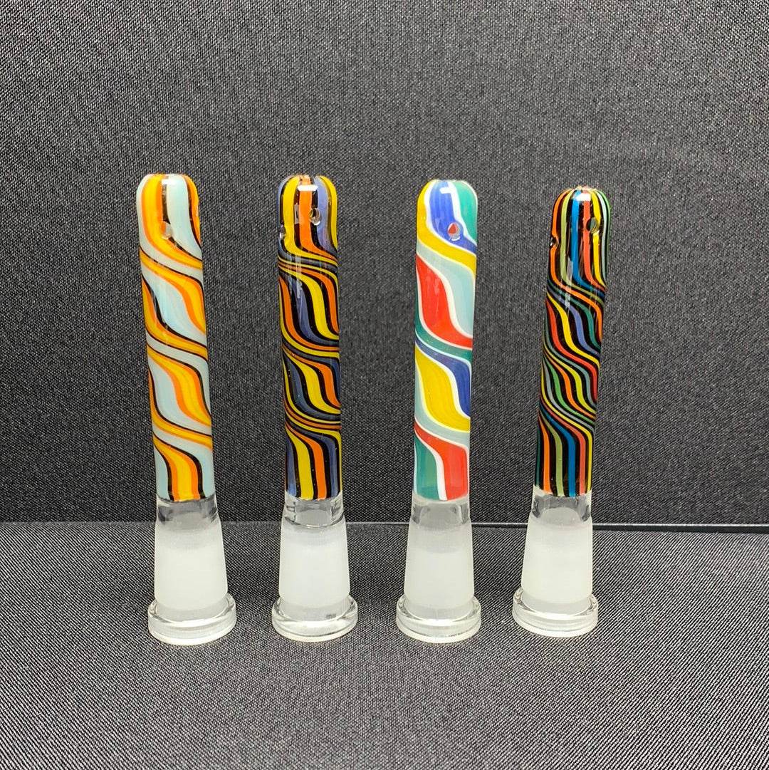 REVERSAL Fire & Ice Downstem - DS100 - RK Quality Glass