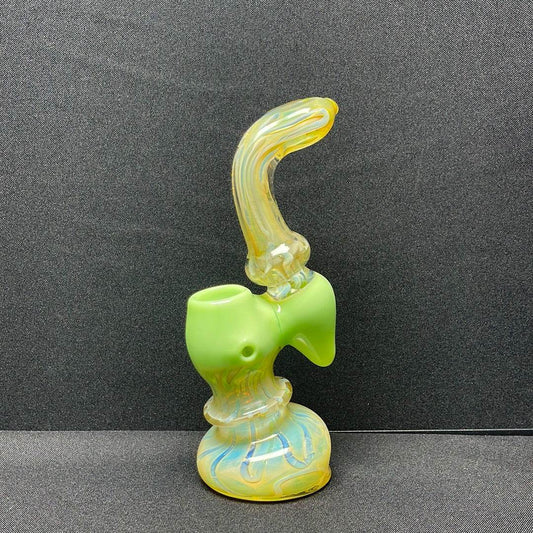 Color tube joint fumed bubbler - BU101 - RK Quality Glass
