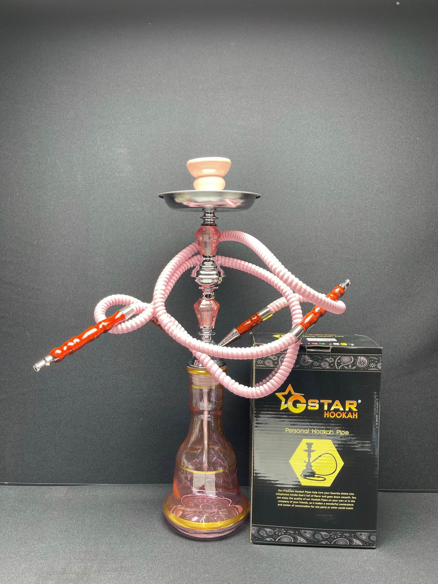 20” hookah 30347D - HK103 - RK Quality Glass