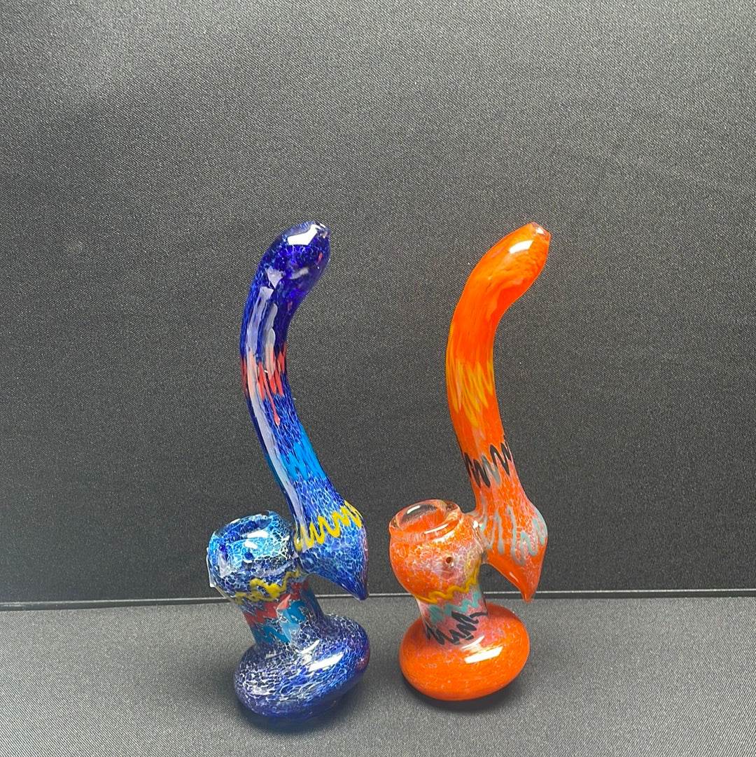 Frit Glass Bubbler Pipe - BU102 - RK Quality Glass