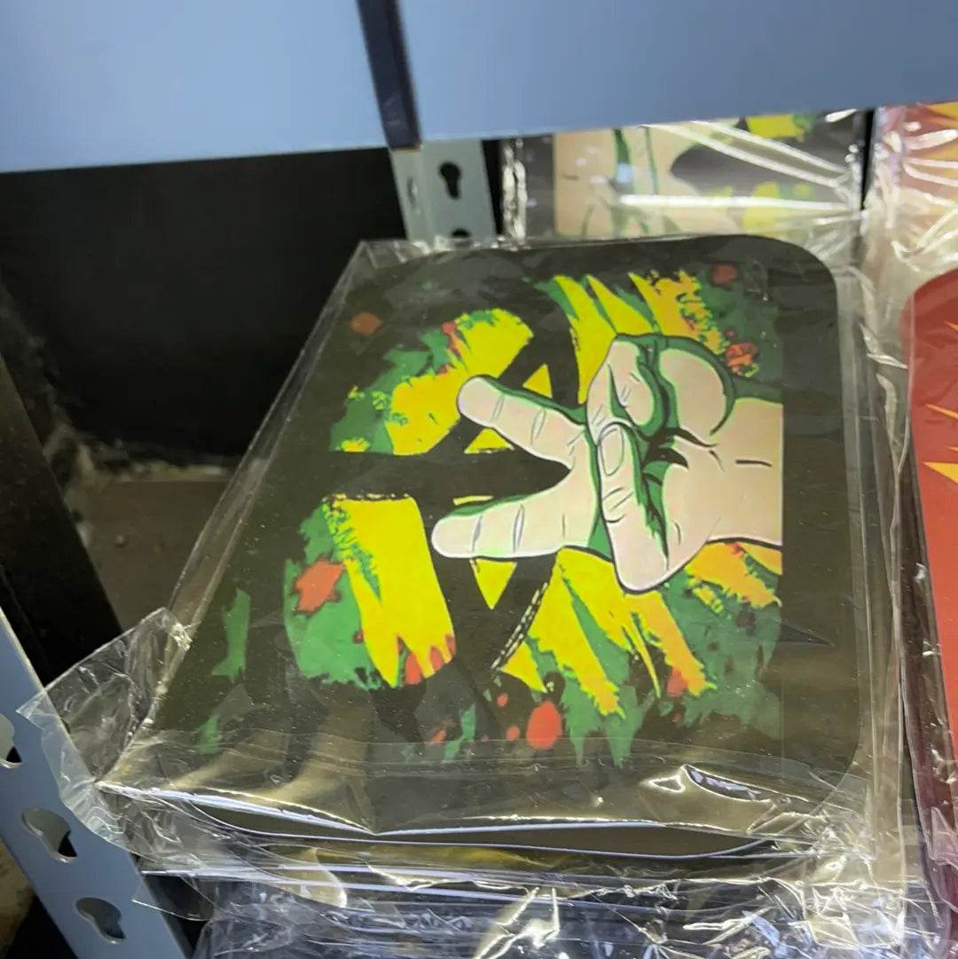 Smoking Accessory Tray with Cover - TR001 - RK Quality Glass