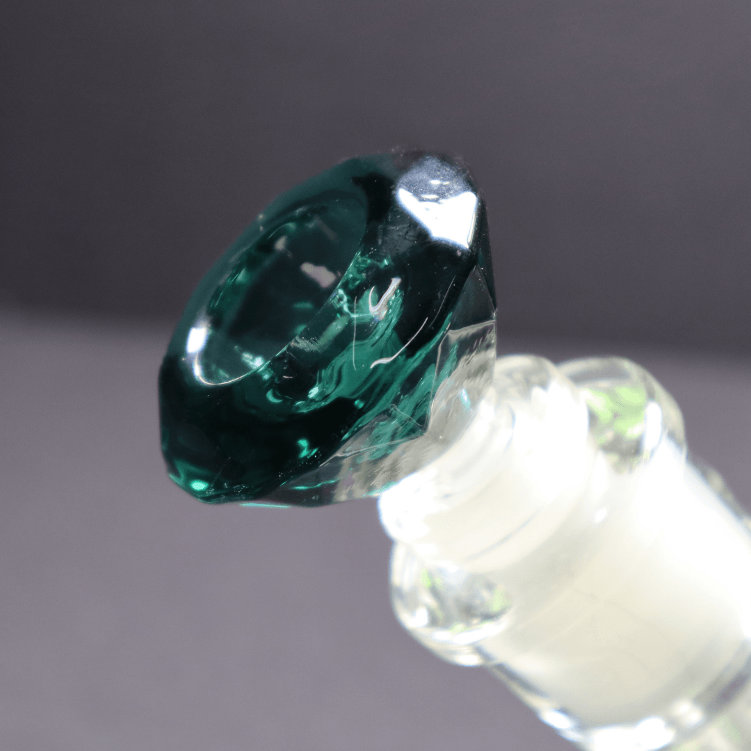RK Quality Glass Premium Bong Bowl Replacement - Green - RK Quality Glass