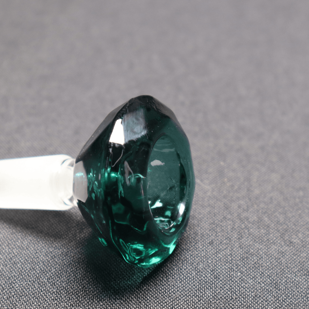 RK Quality Glass Premium Bong Bowl Replacement - Green - RK Quality Glass