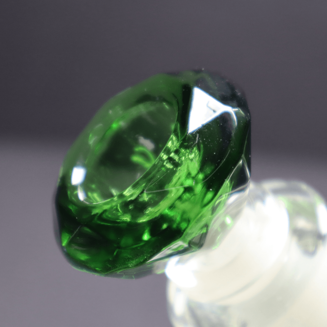 RK Quality Glass Premium Bong Bowl Replacement - Green - RK Quality Glass