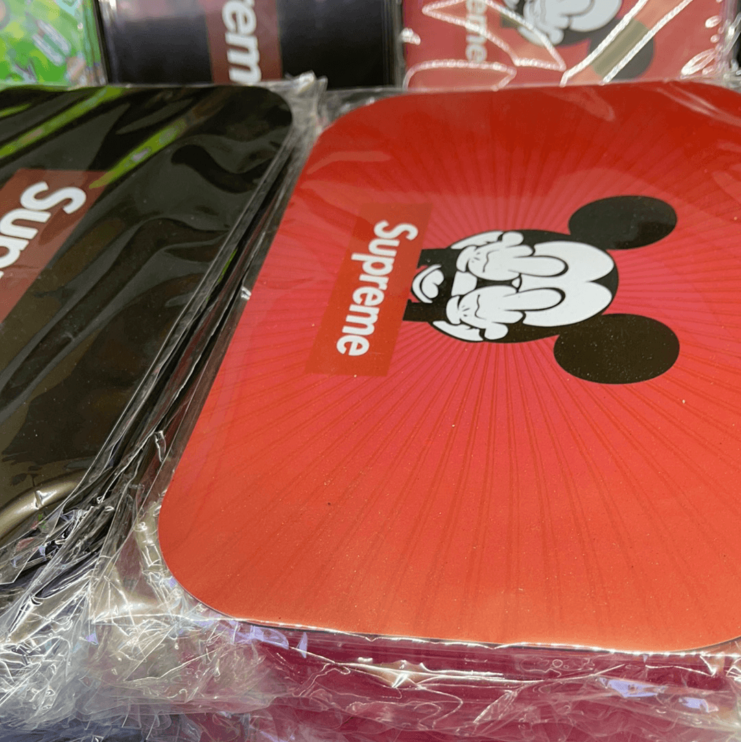 Smoking Accessory Tray with Cover - TR001 - RK Quality Glass