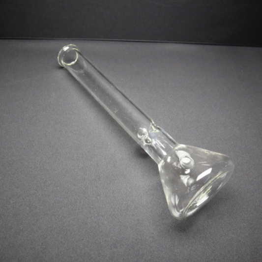 Clear RK Quality Glass Bong with Wide Base for Stability, Ideal for wholesale glass bongs USA