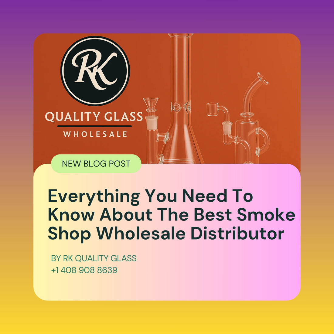 Best Smoke Shop Wholesale Distributor