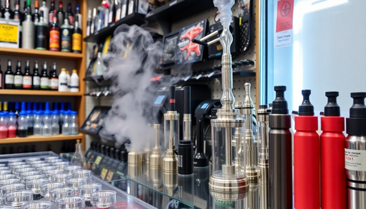 NEW Smoking Accessories in Smoke Shop Market Wholesale
