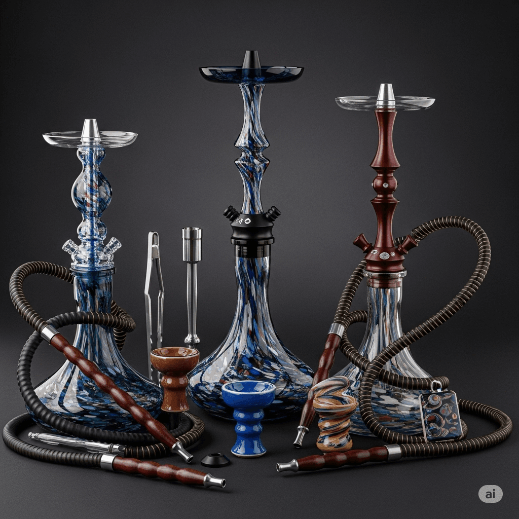 HOOKAH Collection: Premium Glass Hookahs & Accessories - RK Quality Glass